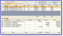 General Ledger Sales Posting