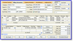 Invoice Entry